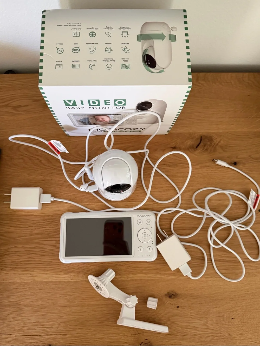 MomCozy Baby Video Monitor